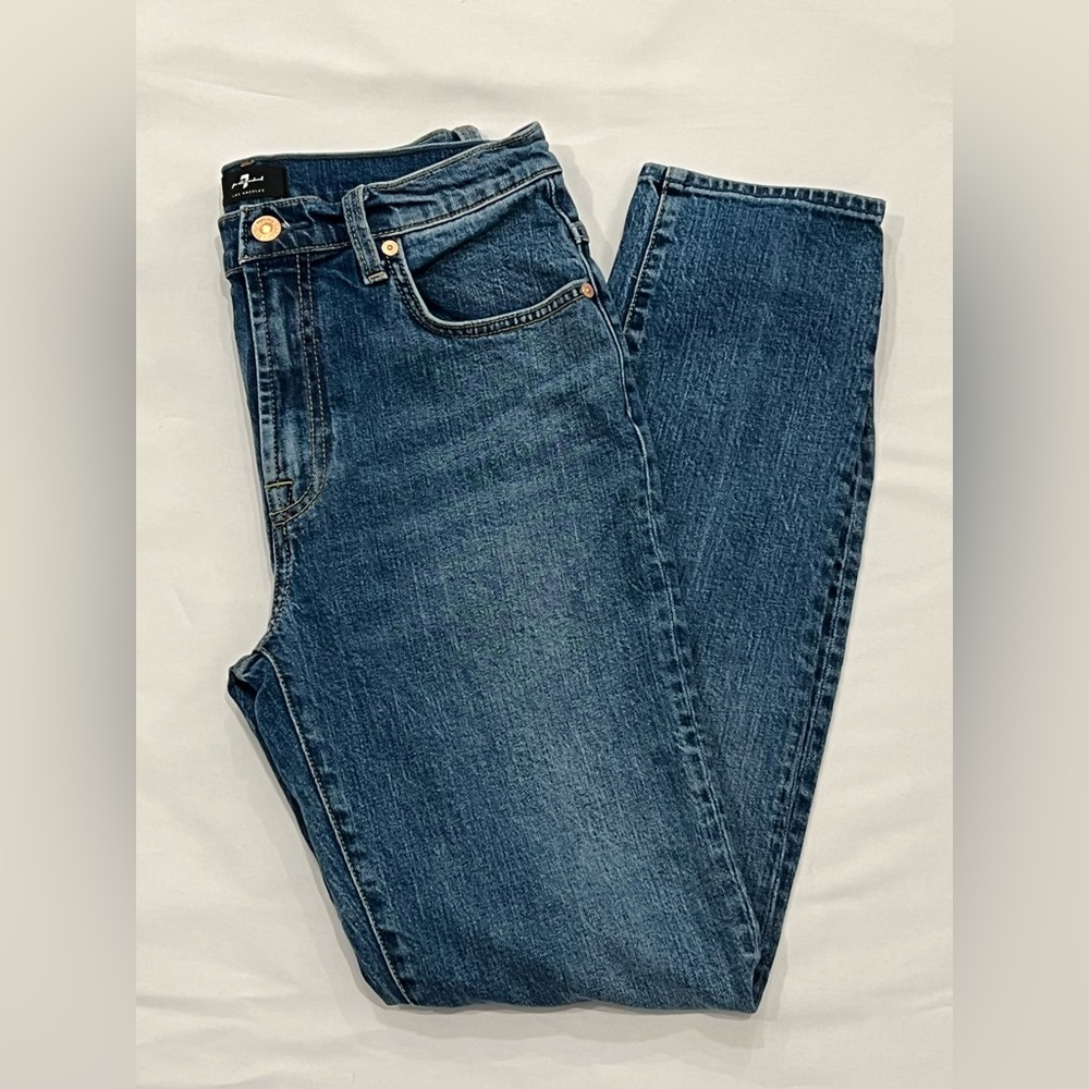 7 for Mankind Denim jeans washed out size 29, lightly used